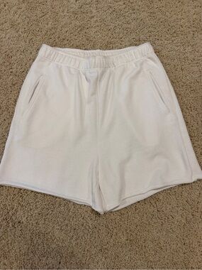 American Eagle Outfitters White Athletic Lounge Shorts